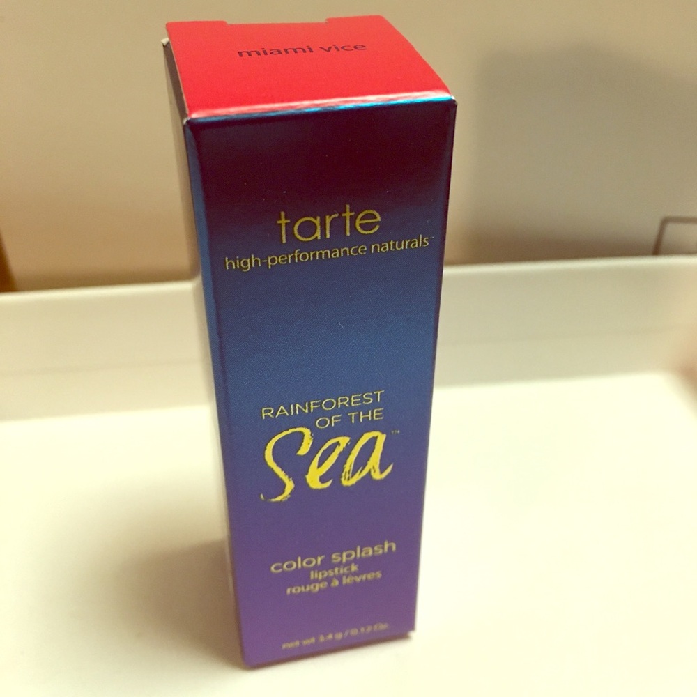 tarte Rainforest of  the Sea Color Splash lipstick